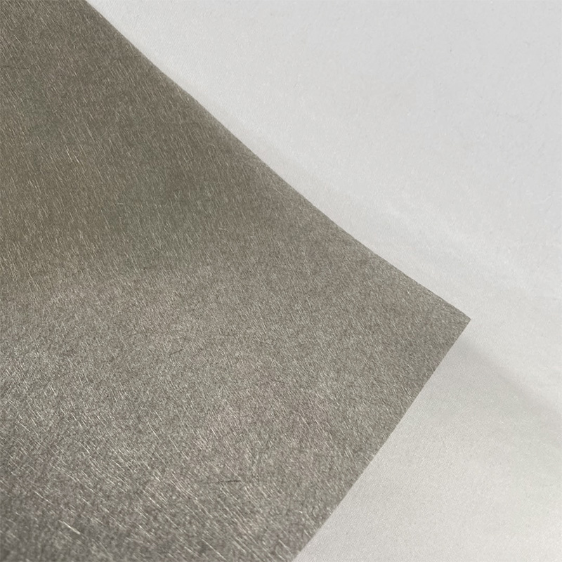30g ชุบนิกเกิลคาร์บอนไฟเบอร์พื้นผิว Felt/แบตเตอรี่ป้องกันคาร์บอนไฟเบอร์ Felt/คลื่นแม่เหล็กไฟฟ้าชุบนิกเกิลคาร์บอน Felt